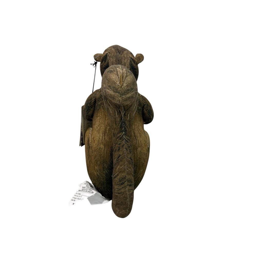 John Derian - Target 2025 Plush Woodland Squirrel holding Radish‎ Pillow 8x12in - Picture 4 of 5